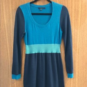 Colorblock Sweater Dress