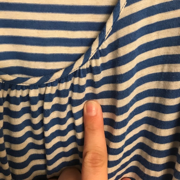 Nordstrom Soprano striped dress with pleated skirt - Picture 4 of 5