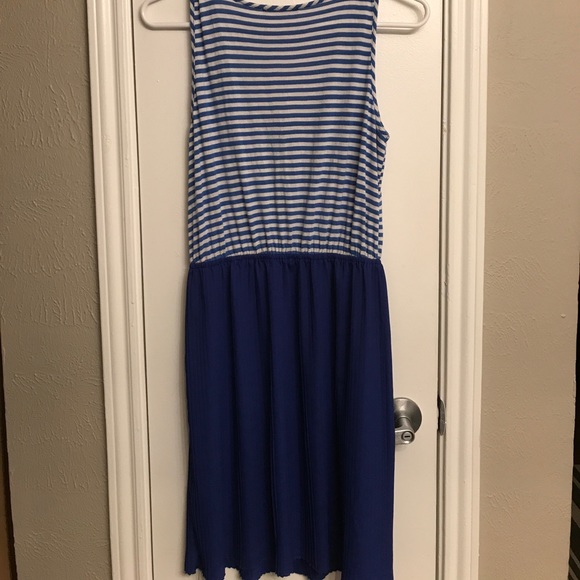 Nordstrom Soprano striped dress with pleated skirt - Picture 5 of 5