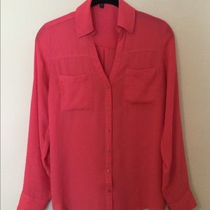 Express button-down blouses- pair