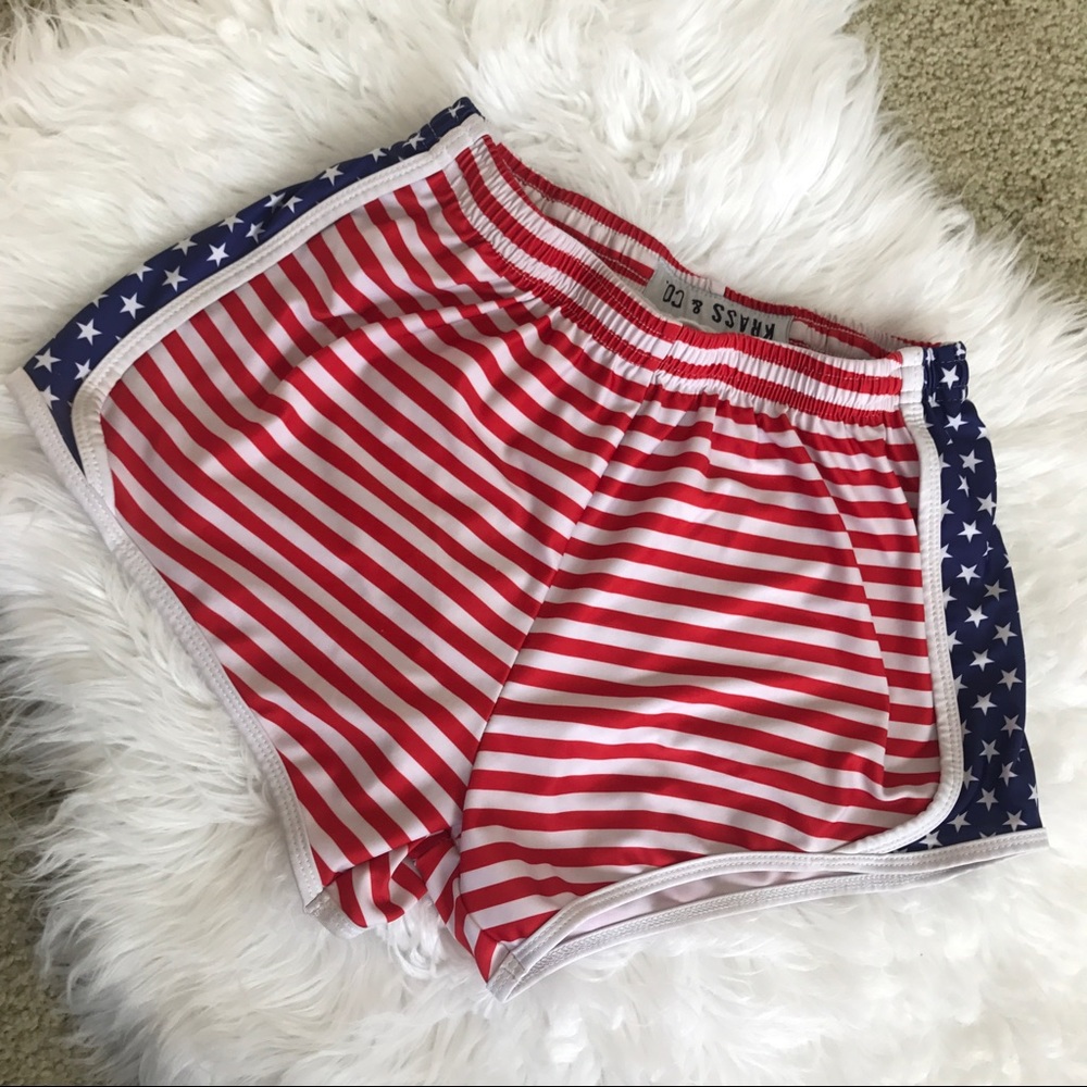 America Running Shorts