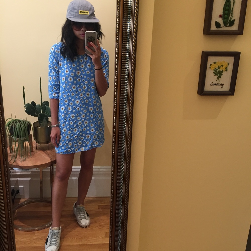 floral mini dress <3 <3
