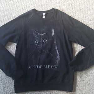 Meow Meow Cat Sweater
