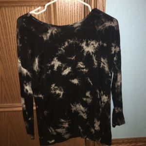 Cute tie dye shirt. Audrey 3+1