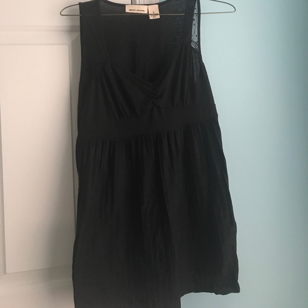 Lace accented top