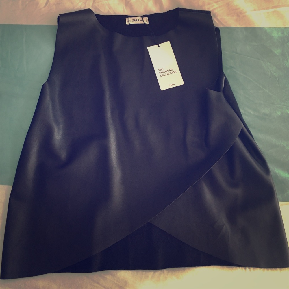 Zara sleeveless top size L
