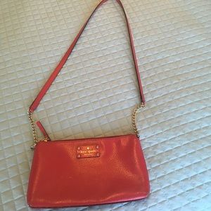 Authentic Kate Spade red crossbody bag