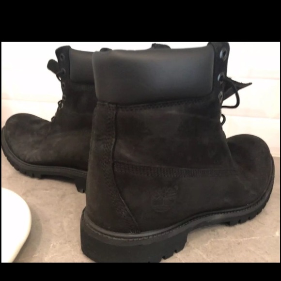 Black timberlands waterproof main image 4