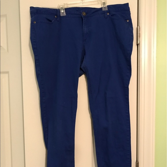 Cobalt Blue Jeans - Picture 1 of 3