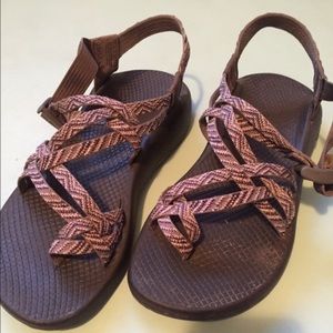 Chacos with the toe strap