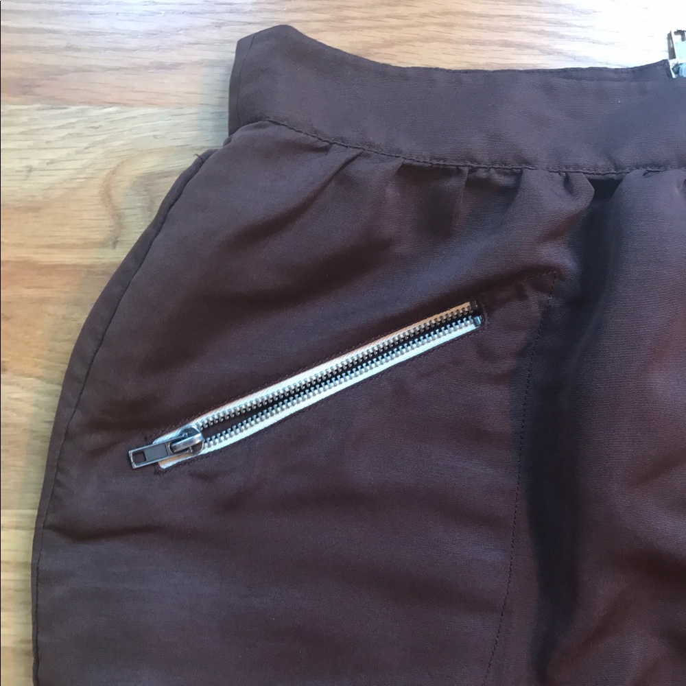 Anthropologie zipper skirt - Picture 2 of 4