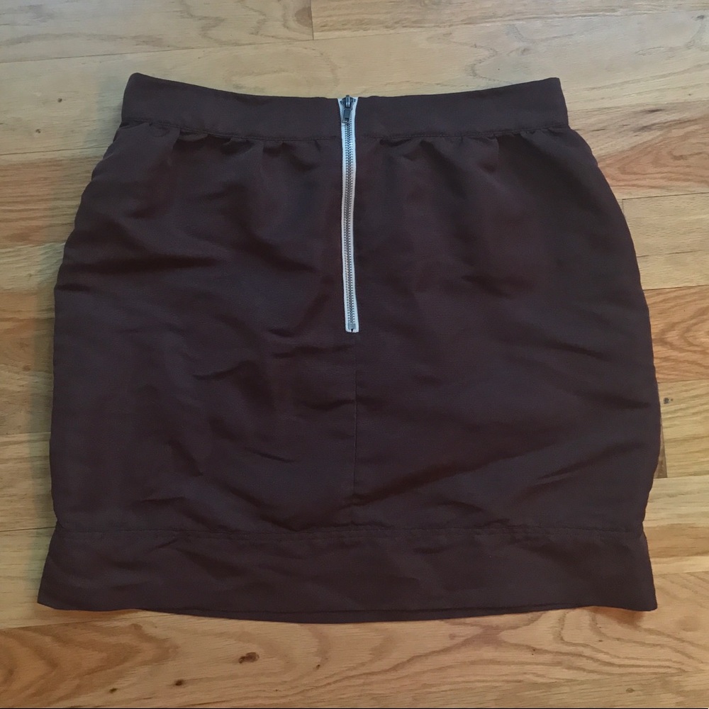 Anthropologie zipper skirt - Picture 4 of 4