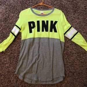 VS Pink Half Sleeve Shirt