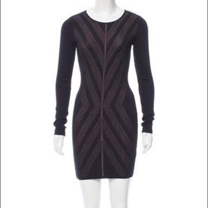 Torn by Ronny Kobo Black Bodycon Dress