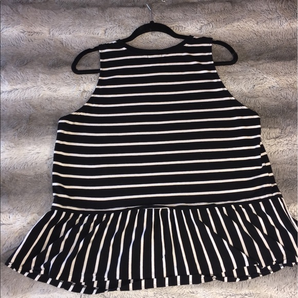 Old Navy Striped Tank with flare - Picture 2 of 3