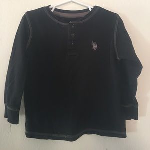 US Polo long sleeve size 4T