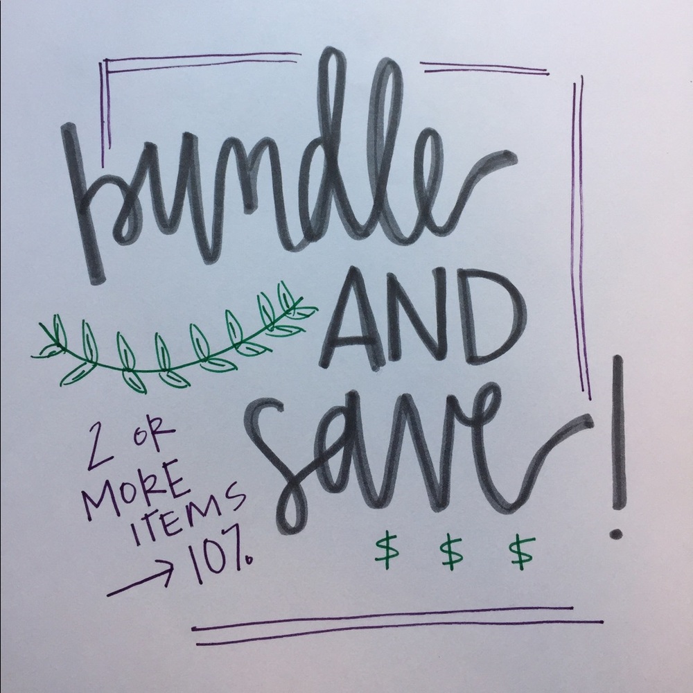 Bundling discount!