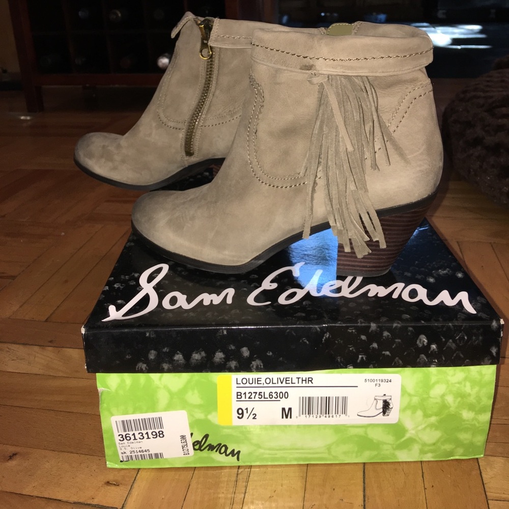 Sam Edelman Louie Boot - Olive - 9.5