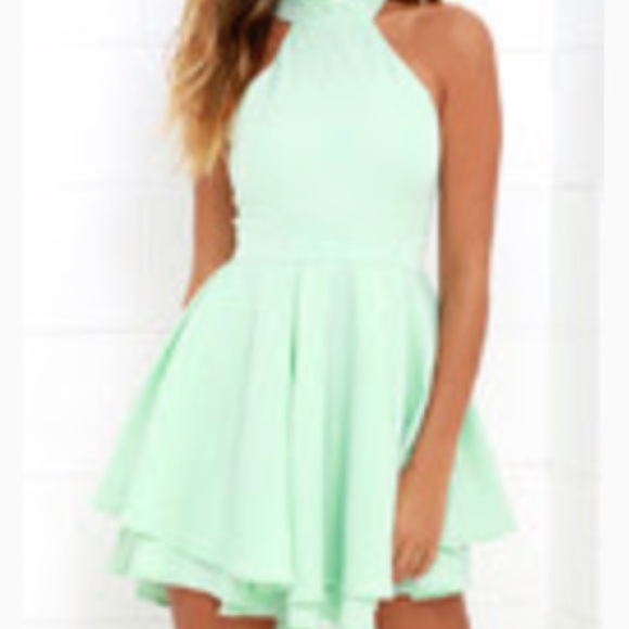 Mint Formal Dress - Picture 4 of 4