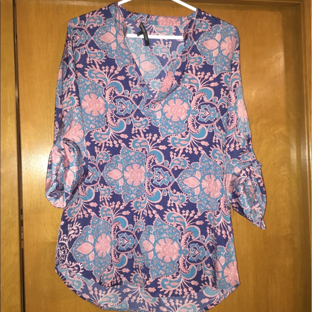 Paisley floral blouse!