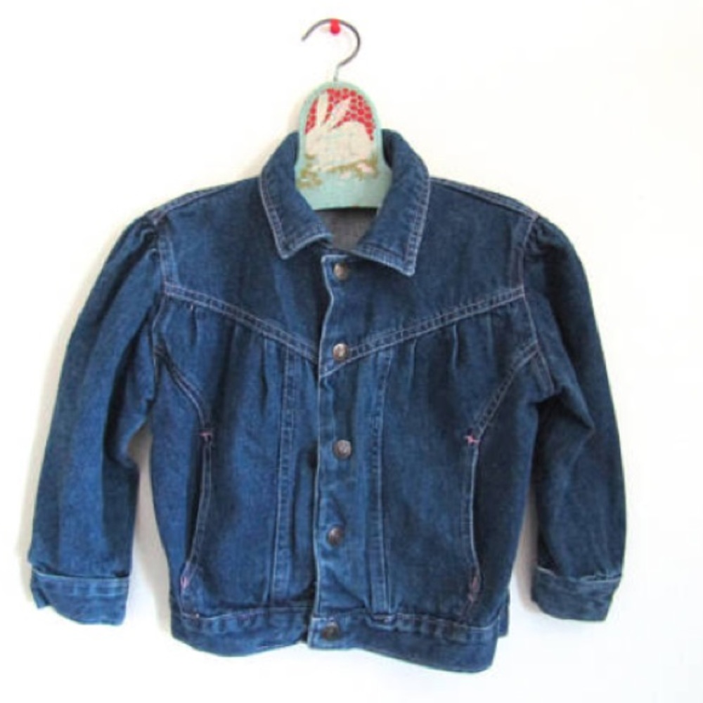 Bonjour 90s Vintage Girls Jean Jacket