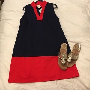 NWT patriotic Sail to Sable shift dress!