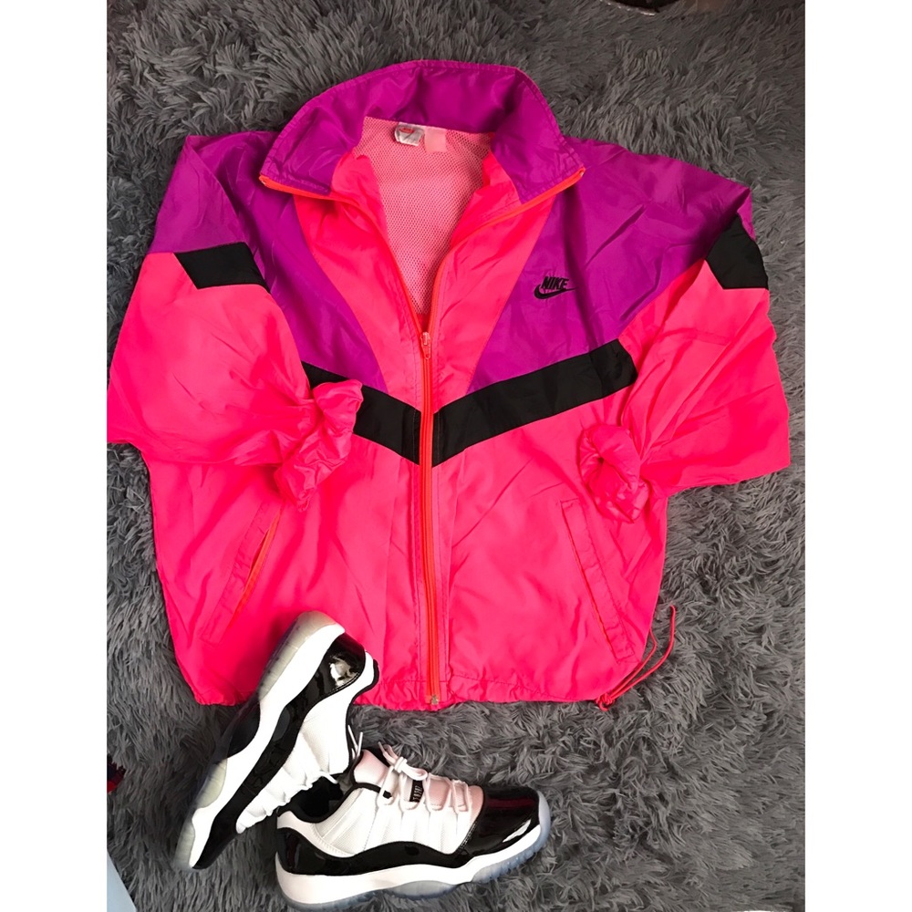 Neon Nike Windbreaker