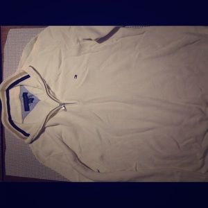 Tommy Hilfiger white quarter zip