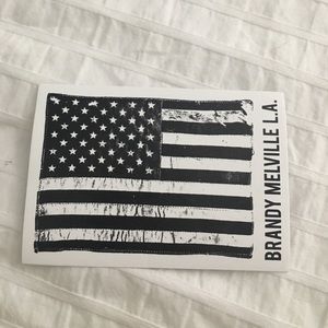 American flag sticker