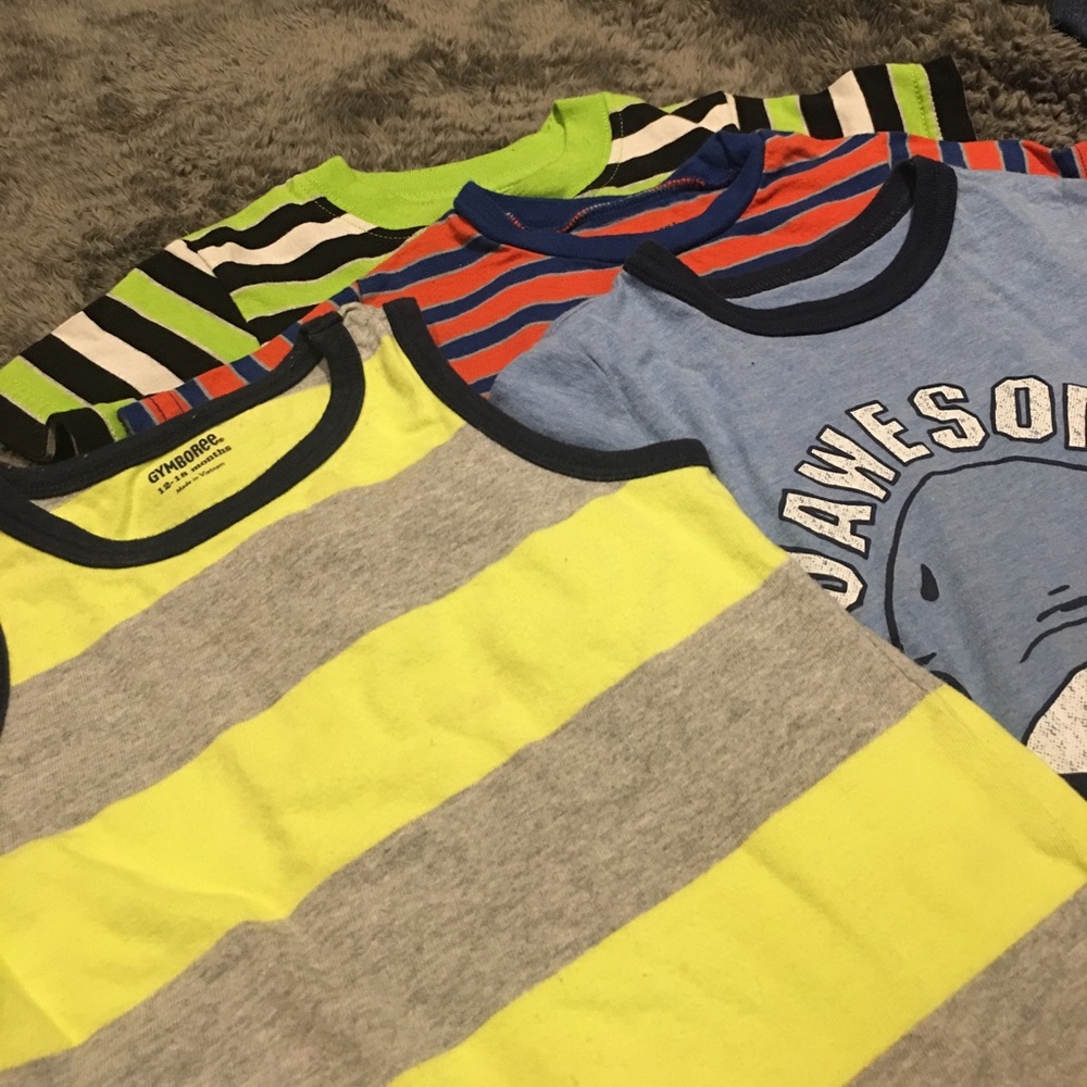 Set of 4 boys shirts