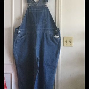Blue overalls
