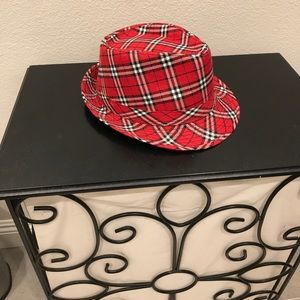 Red Plaid Hat