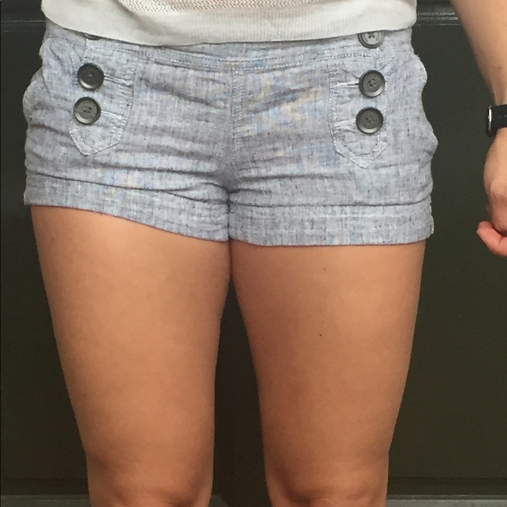 Express linen shorts