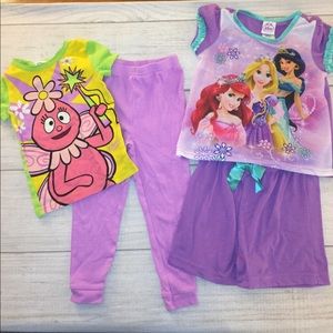 Girls 4t set of 2 pajamas