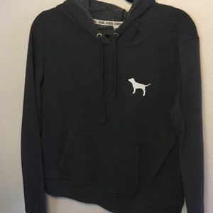 Grey Love Pink Hoodie