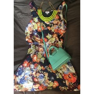 ❌sold❌ Splendid blue floral dress