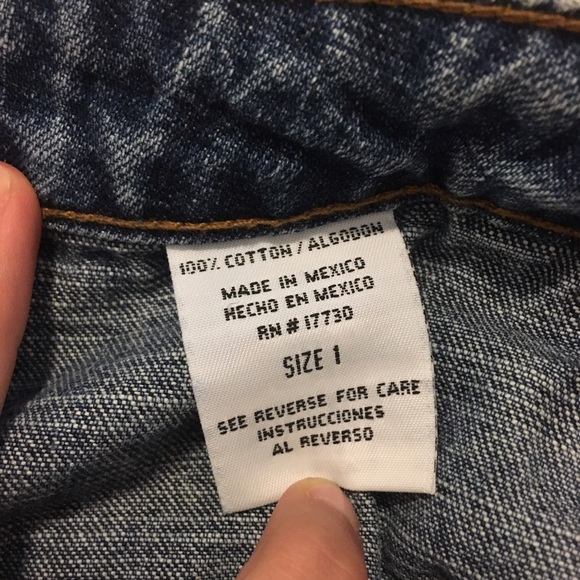 ❌SOLD❌ VINTAGE 90's mossimo Jean skirt - Picture 3 of 8