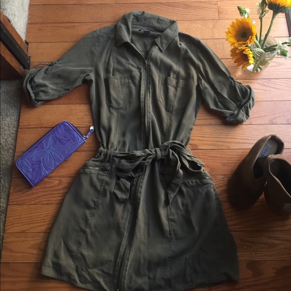 INC International Concepts Dresses & Skirts - Versatile Camo Zipper Dress Size 6