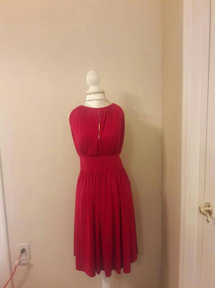 Red dress 3x
