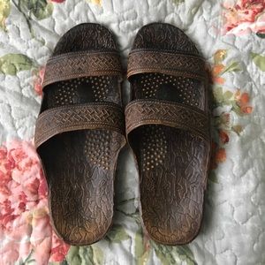 Vintage Hawaiian style Jesus Sandals
