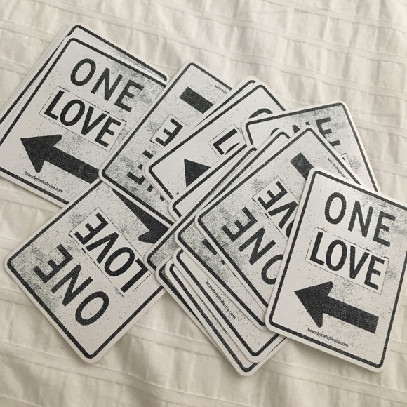 One love sticker - Picture 2 of 2