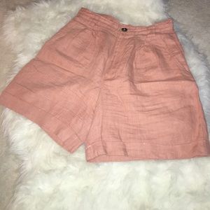 American Apparel Linen Shorts
