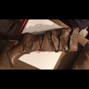 Just Fab Heeled Boots