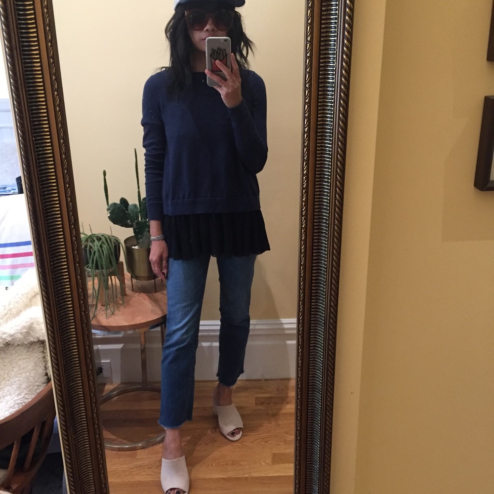 One Piece Open Back Sweater