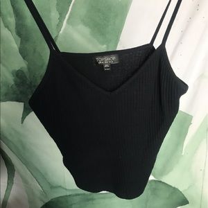 Tops - Black cropped tank Tops - Black cropped tank