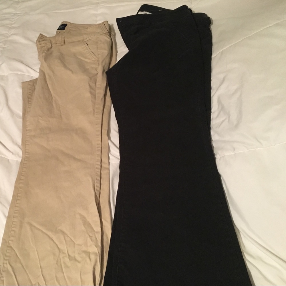 2 pairs of Artist chinos
