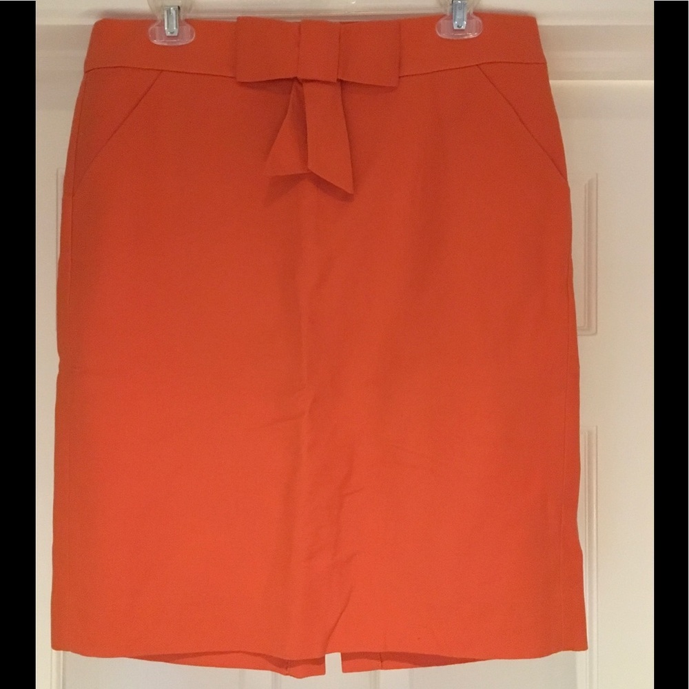 Pencil Skirt with Bow