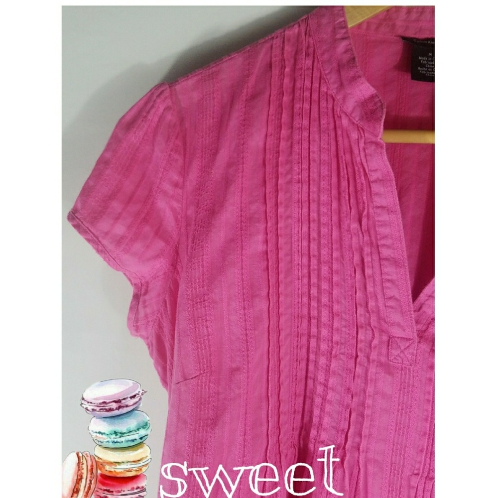 LIKE NEW sweet Calvin Klein babydoll tunic