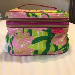 Lilly Pulitzer for target flamingo makeup bag