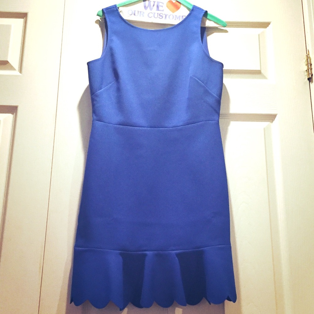 J.Crew Factory Ruffle Hem Dress - Picture 3 of 5